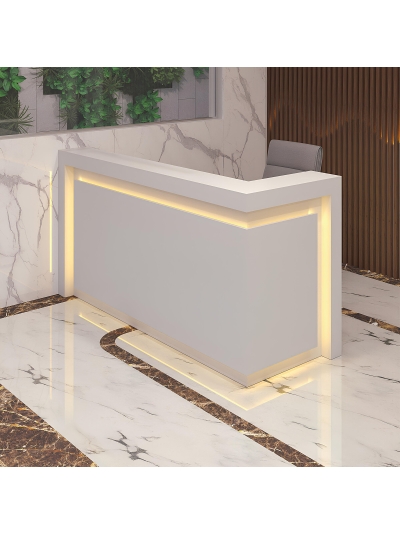 New York L-Shape Custom Reception Desk