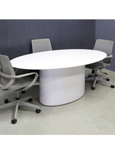 Aurora Oval Conference Table With Engineered Surface Top