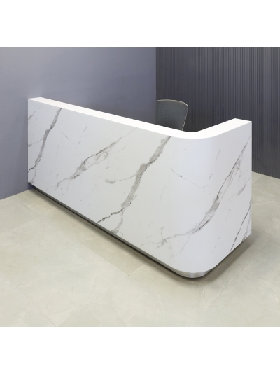 Nola L-Shape Custom Reception Desk