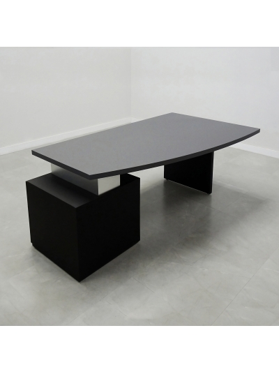 Avenue Curved Executive Desk With Laminate Top