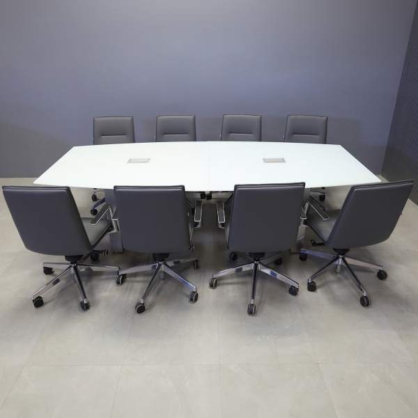 120-inch Omaha Boat Conference Table in 1/2