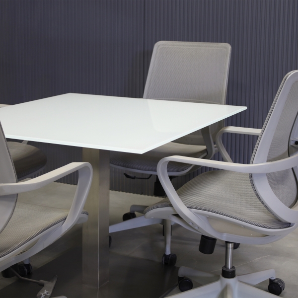 36-inch California Square Cafeteria Table in 1/2