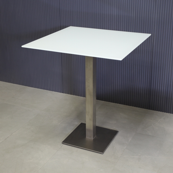 36-inches California Square Bar Table with 1/2