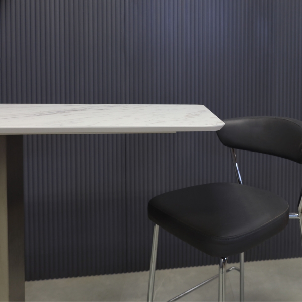 42-inch California Rectangular Engineered Surface Bar Table in 1/2