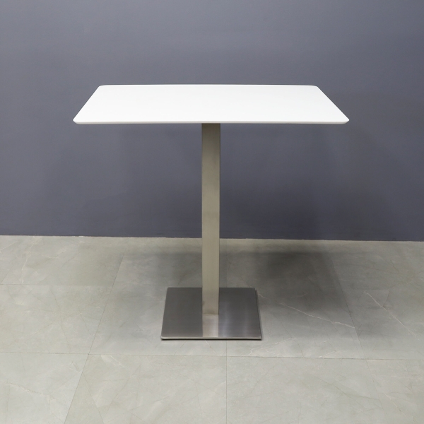42-inch California Rectangular Engineered Surface Bar Table in 1/2