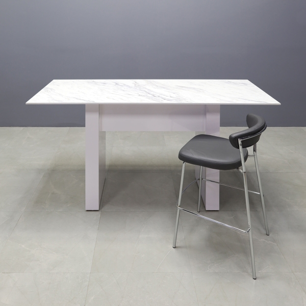 60-inch Windsor Engineered Surface Bar Table in 1/2