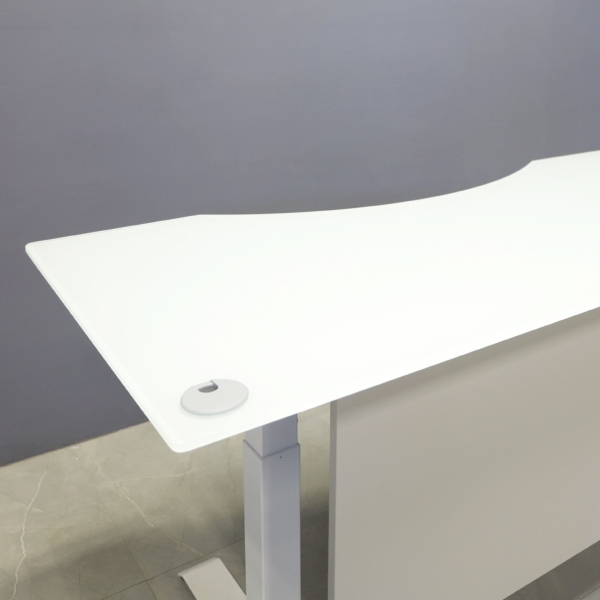 60-inch aXis Sit-stand Executive Desk with 1/2