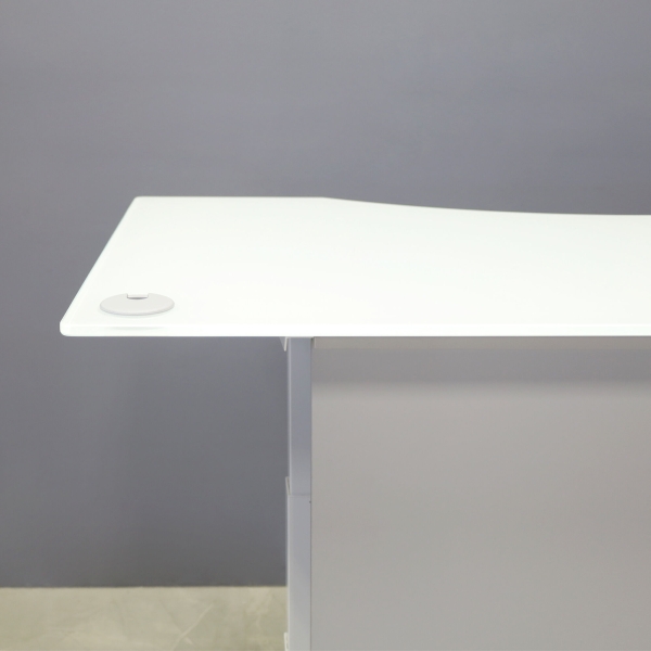 60-inch aXis Sit-stand Executive Desk with 1/2