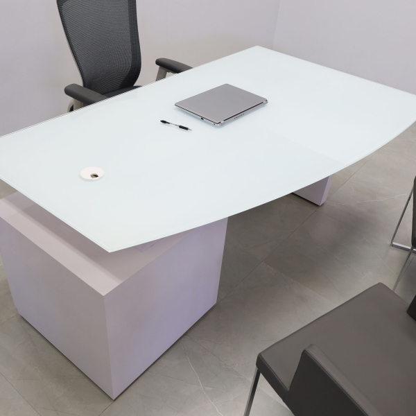 72-inch Avenue Curved Executive Desk in 1/2