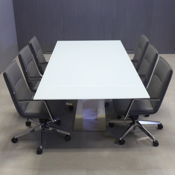 90-inch Omaha Rectangular Conference Table in 1/2
